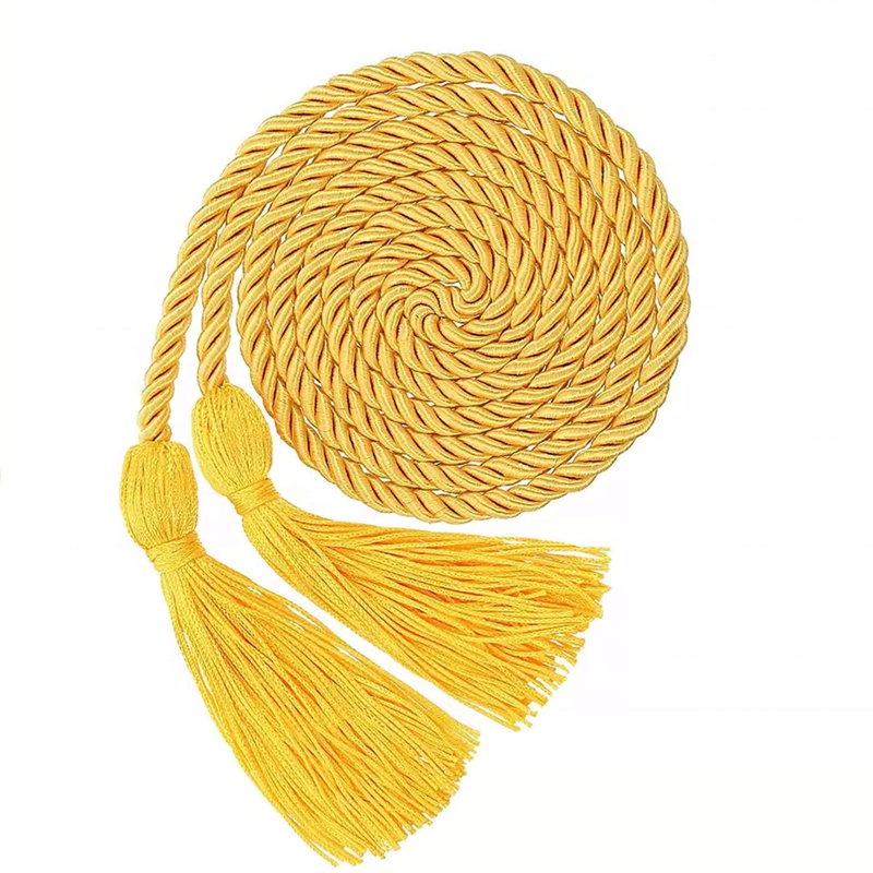 12 Pieces Gold Honor Cord Graduation Tassel Honor Cord for Grad Days and  Student (Blue and Gold) 12 Blue and Gold